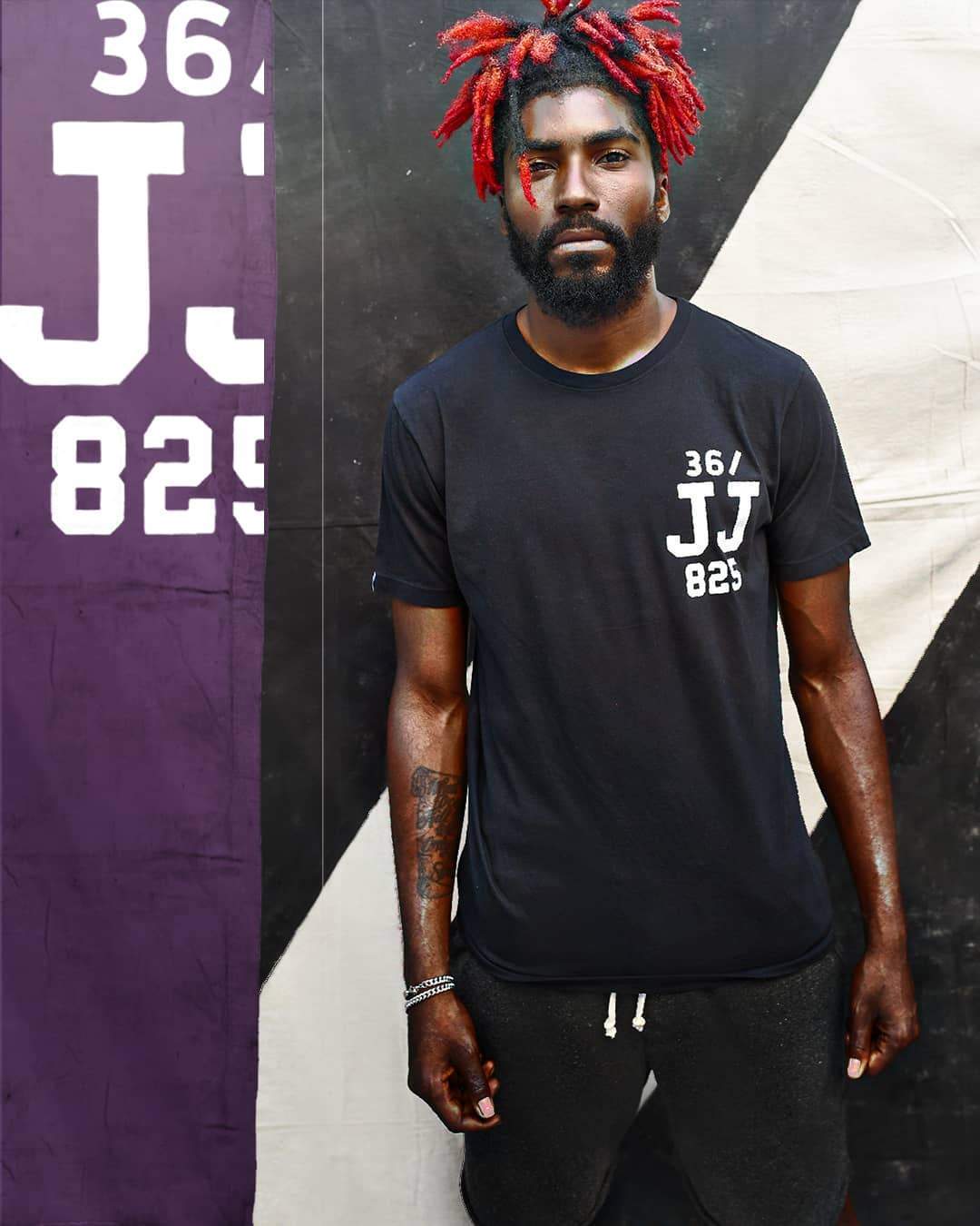 GC/GB - Jack Johnson Unapologetic Black Tee - Roots of Fight
