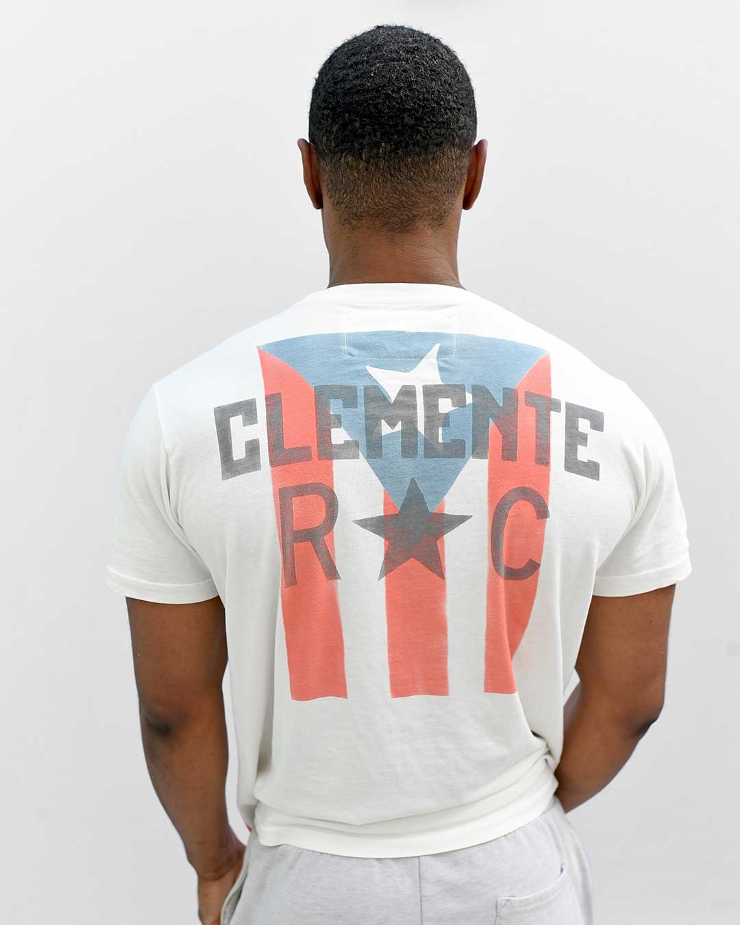 HHT - Clemente San Anton Vintage White Tee - Roots of Fight