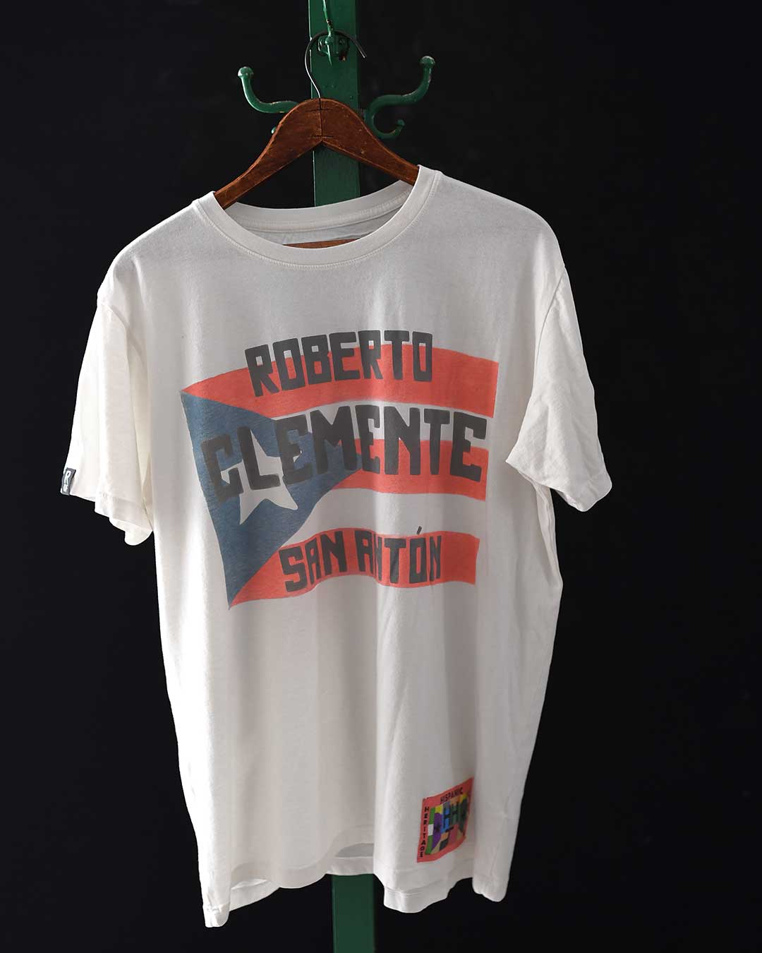 HHT - Clemente San Anton Vintage White Tee - Roots of Fight