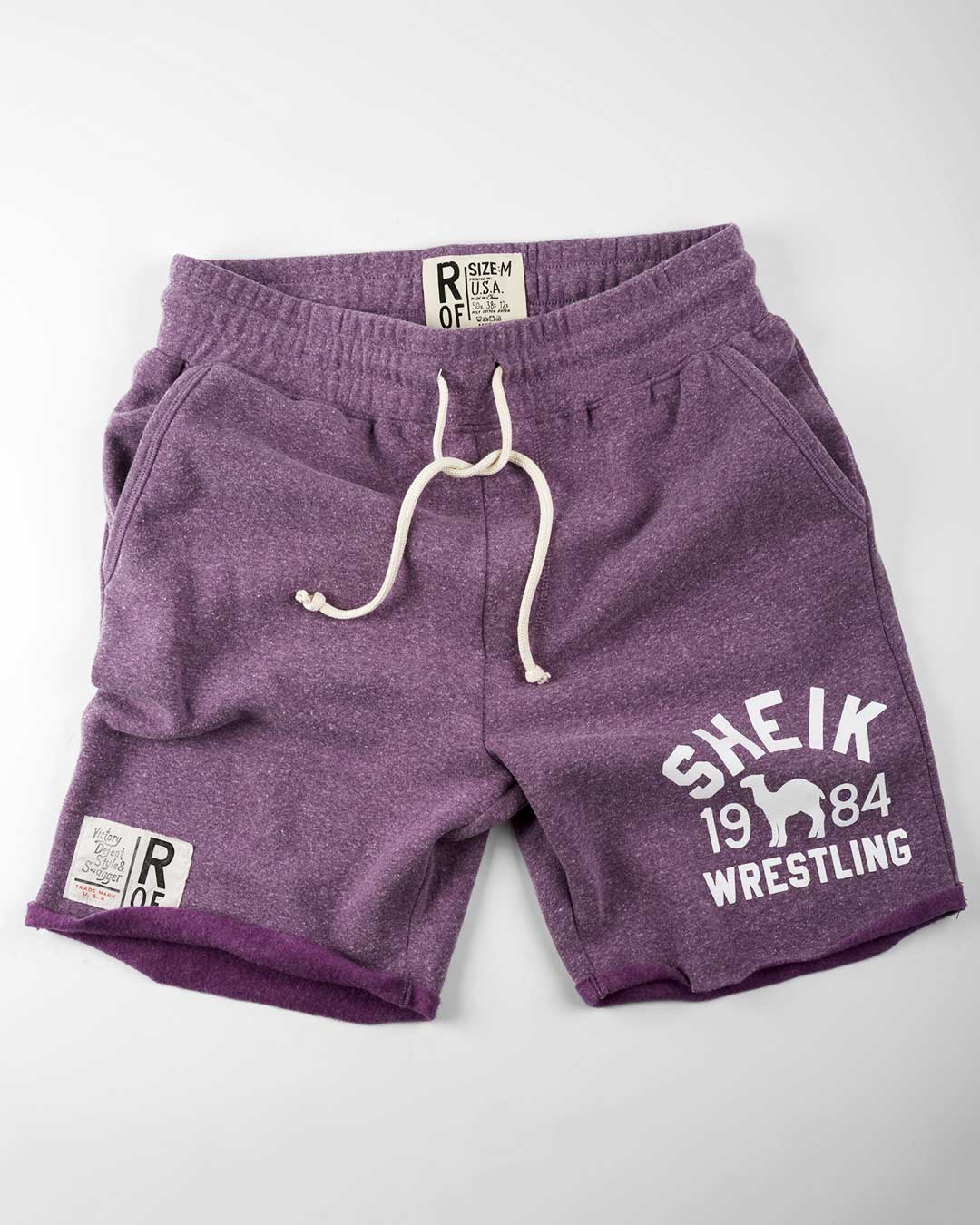 Iron Sheik 1984 Purple Shorts - Roots of Fight