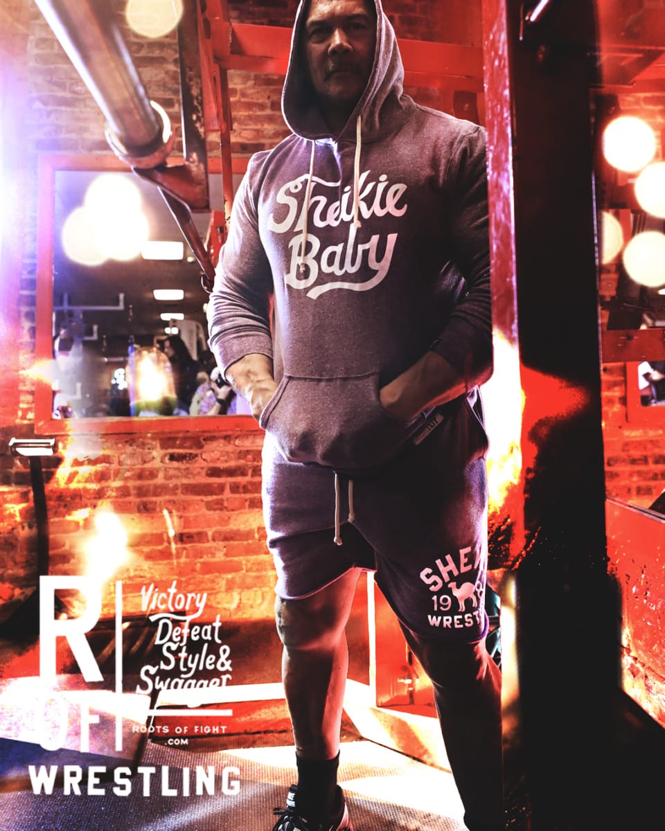 Iron Sheik 1984 Purple Shorts - Roots of Fight