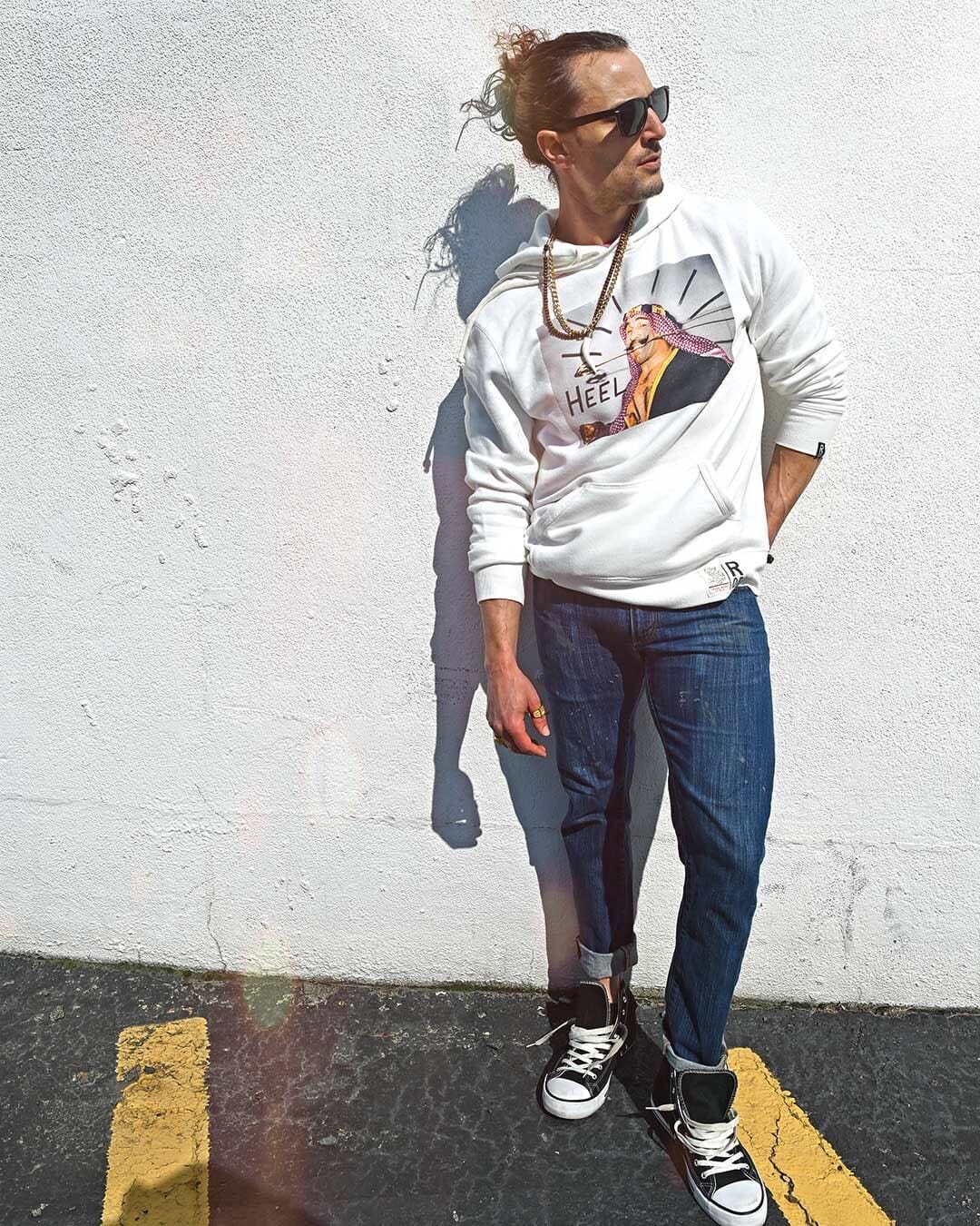 Iron Sheik Heel Photo PO Hoody - Roots of Fight