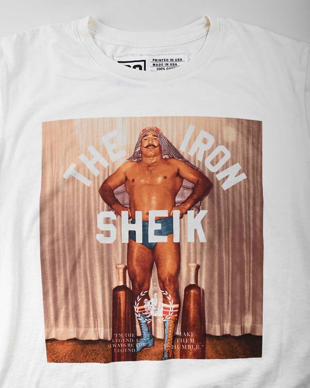 Iron Sheik Stance Photo Tee - Roots of Fight Canada