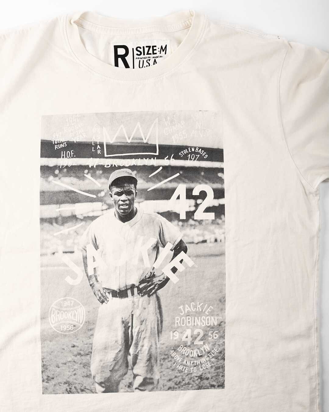 Jackie Robinson #42 Brooklyn Photo Tee - Roots of Fight