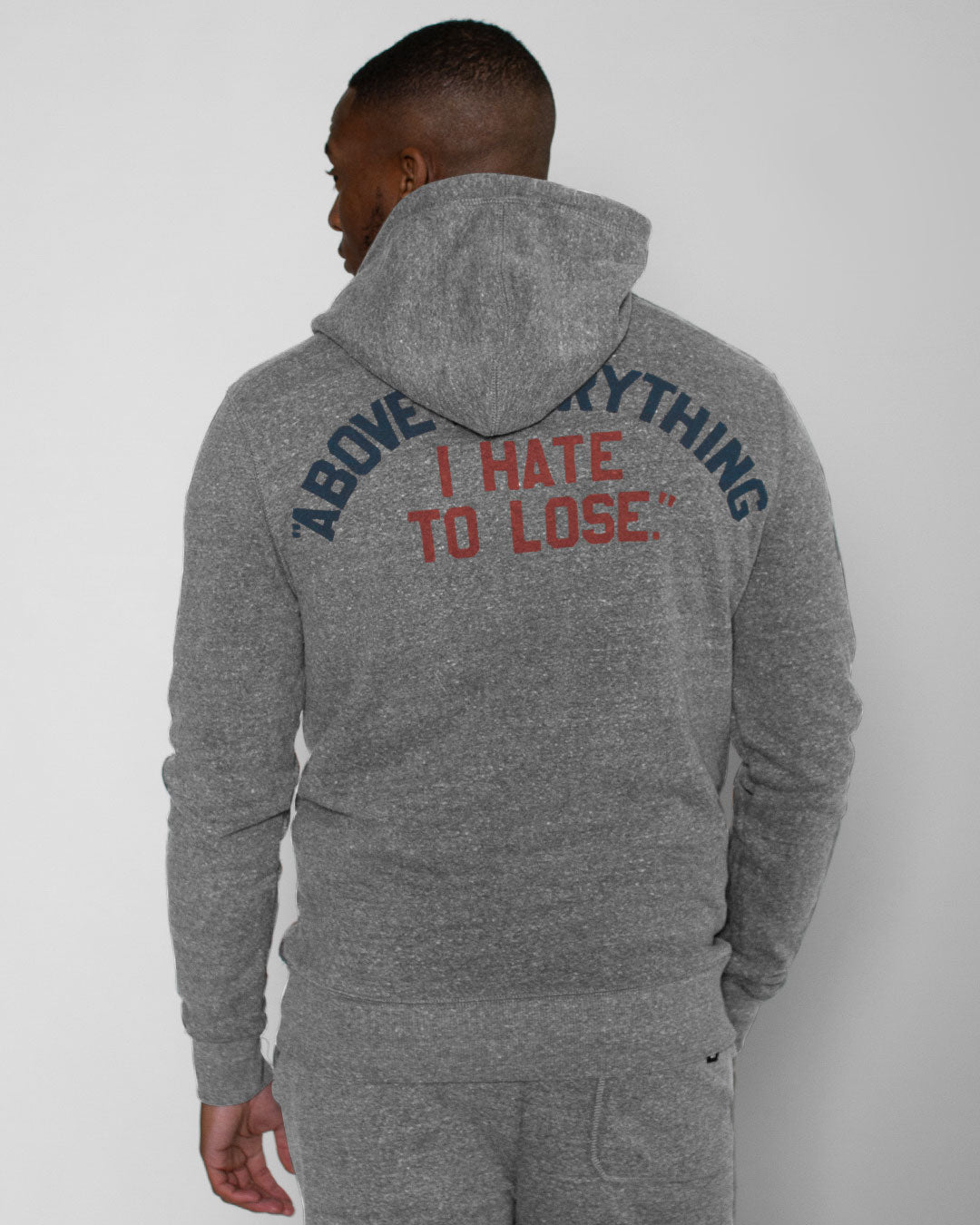 Jackie Robinson #42 Classic Grey PO Hoody - Roots of Fight