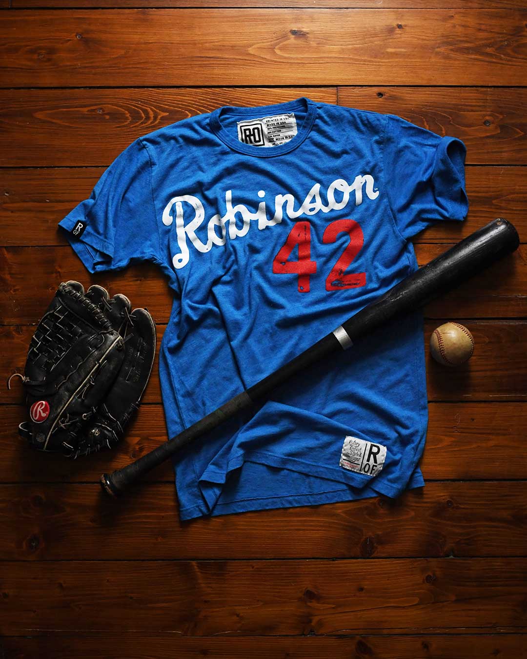 Jackie Robinson #42 Essential Tee - Roots of Fight