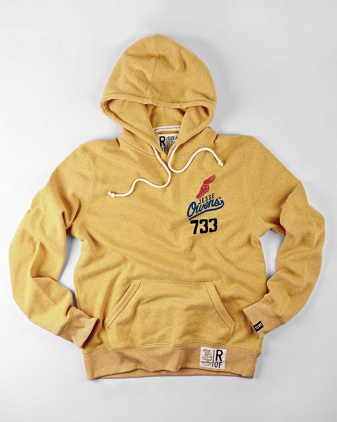 Jesse Owens 733 Yellow PO Hoody - Roots of Fight
