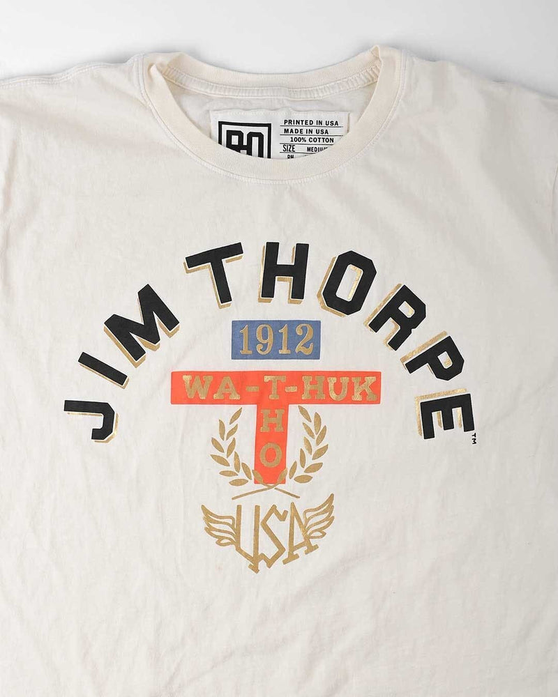 Jim Thorpe 1912 White Tee