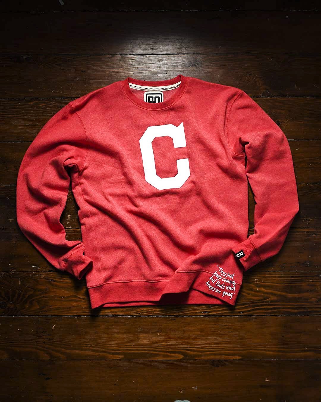 Jim Thorpe Red Sweatshirt - Roots of Fight