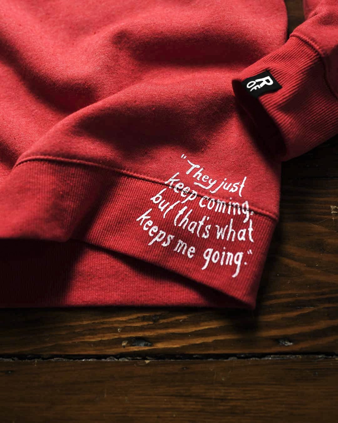 Jim Thorpe Red Sweatshirt - Roots of Fight