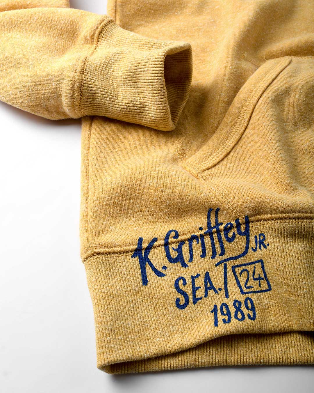 Ken Griffey Jr. Seattle 1989 Yellow Hoody - Roots of Fight