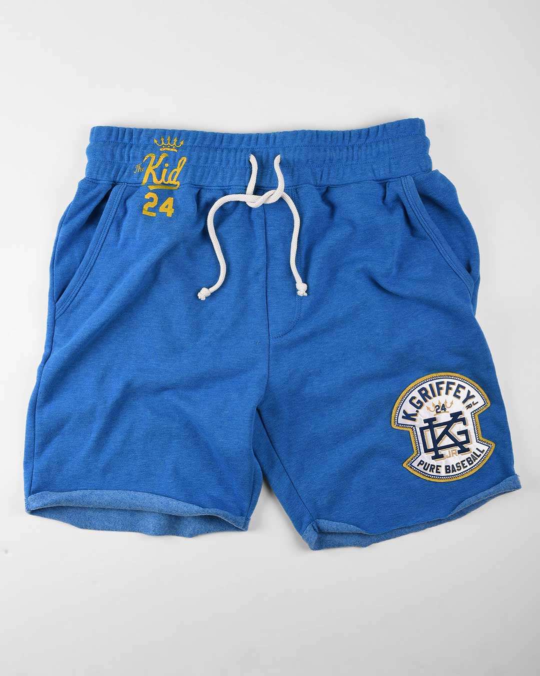 Ken Griffey Jr. The Kid Blue Shorts M Heather Blue