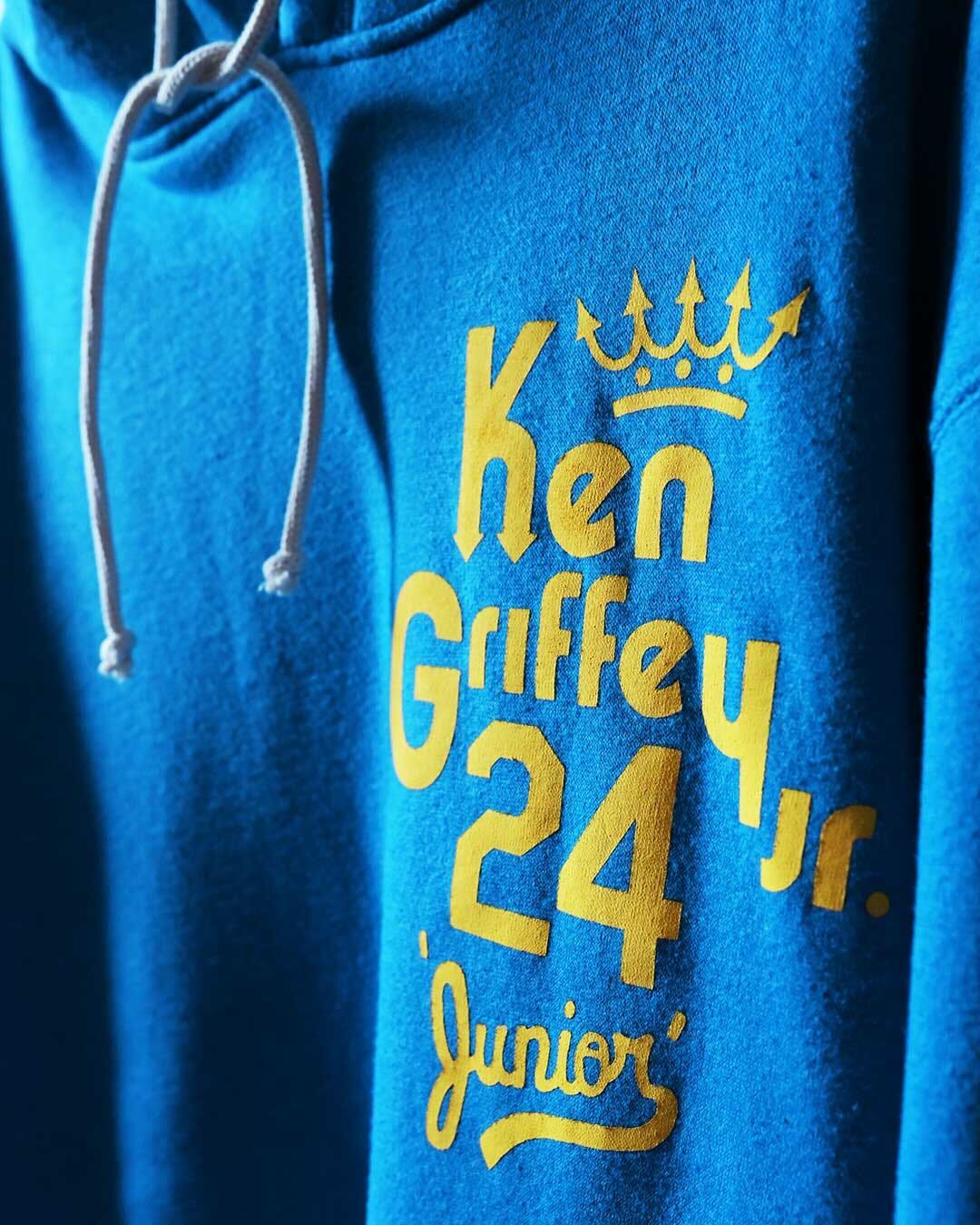 Ken Griffey Junior Blue PO Hoody - Roots of Fight