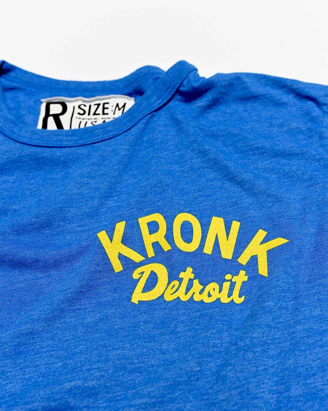 Kronk Detroit Blue Tee - Roots of Fight Canada