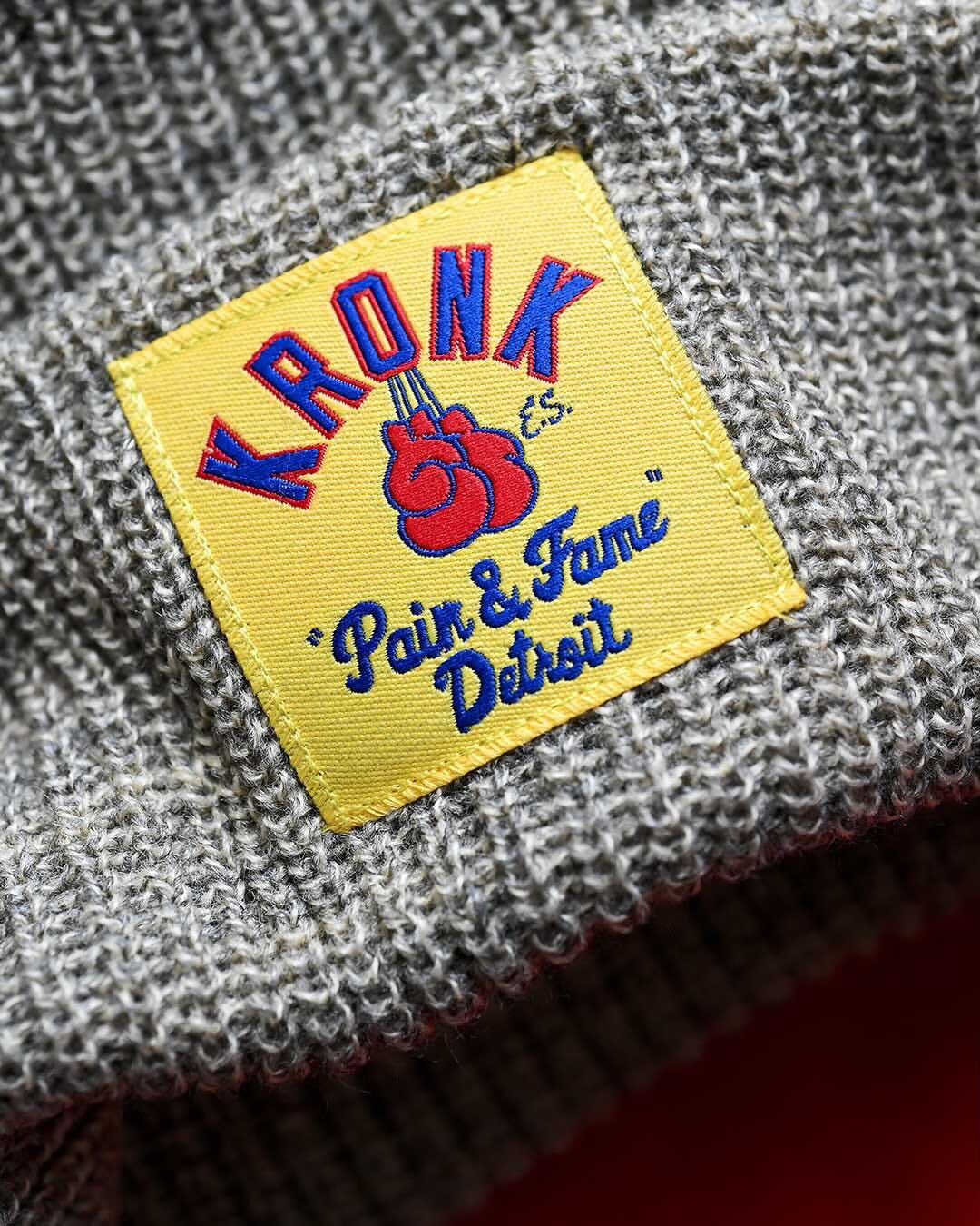 Kronk Pain &amp; Fame Heather Tan Beanie - Roots of Fight