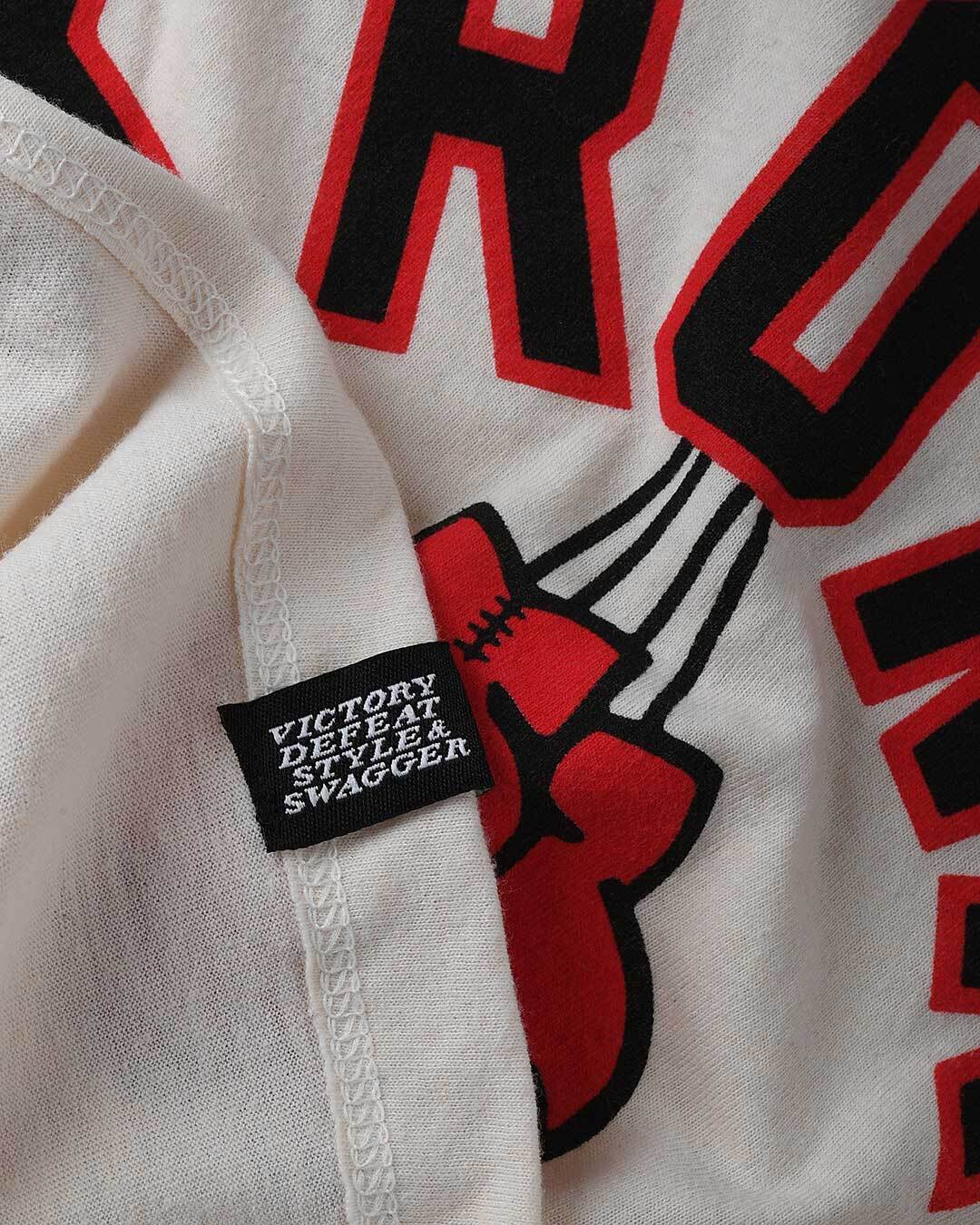 Kronk 'Pain & Fame' Vintage White Tank - Roots of Fight