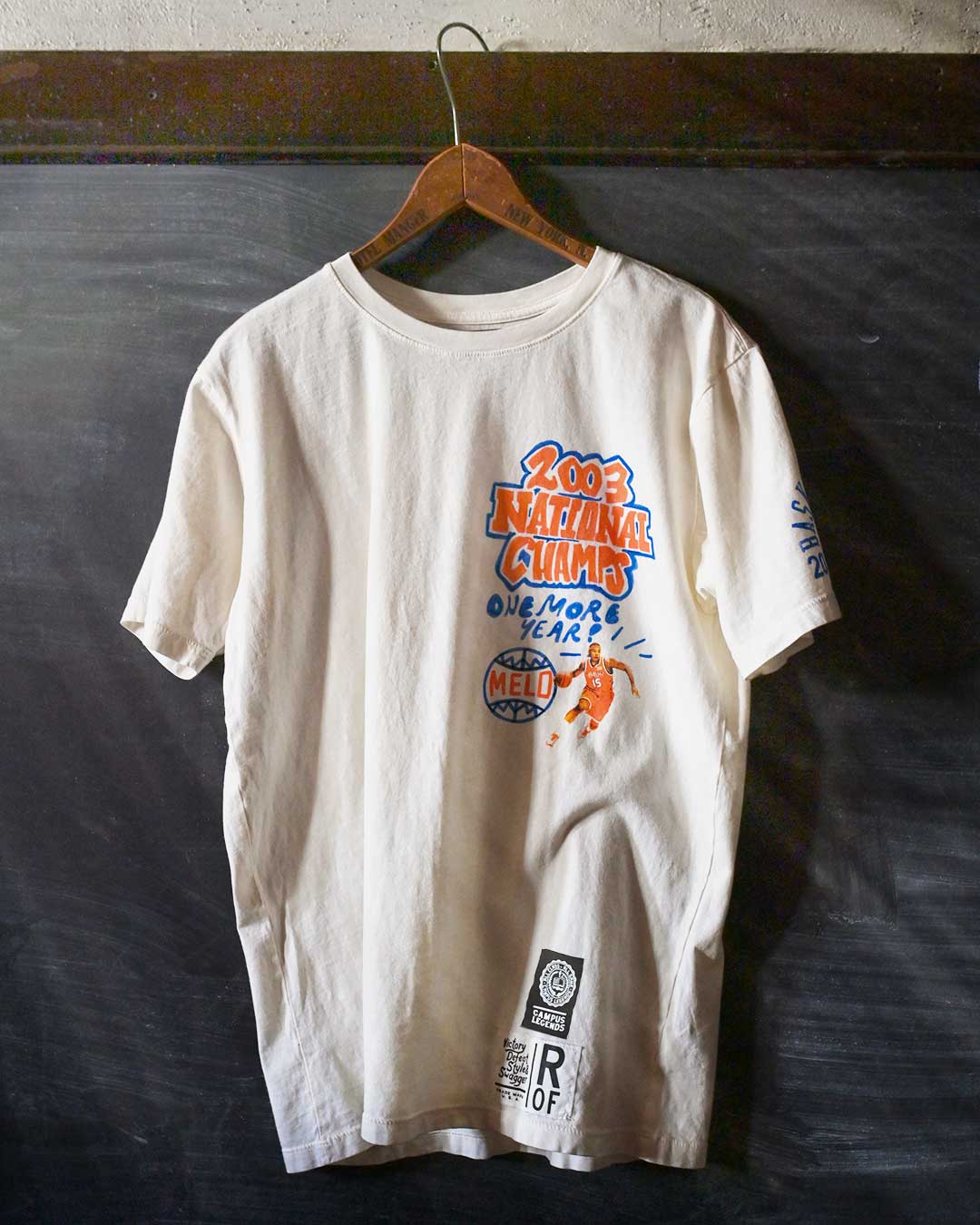 Melo 2003 Champ White Tee - Roots of Fight