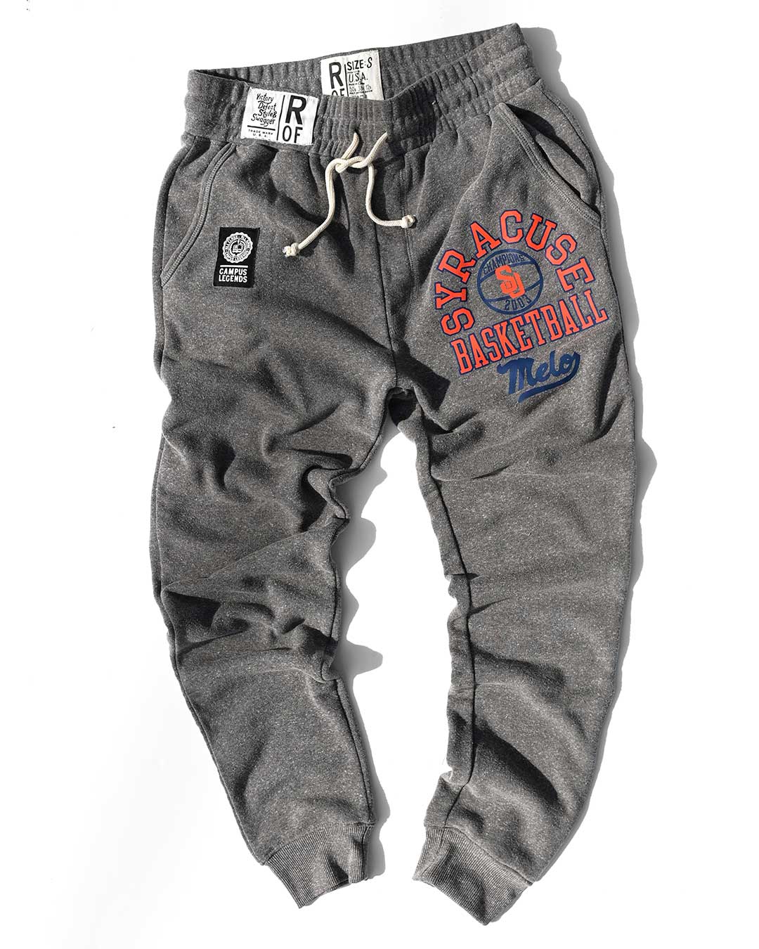 Melo Syracuse Grey Sweatpants - Roots of Fight