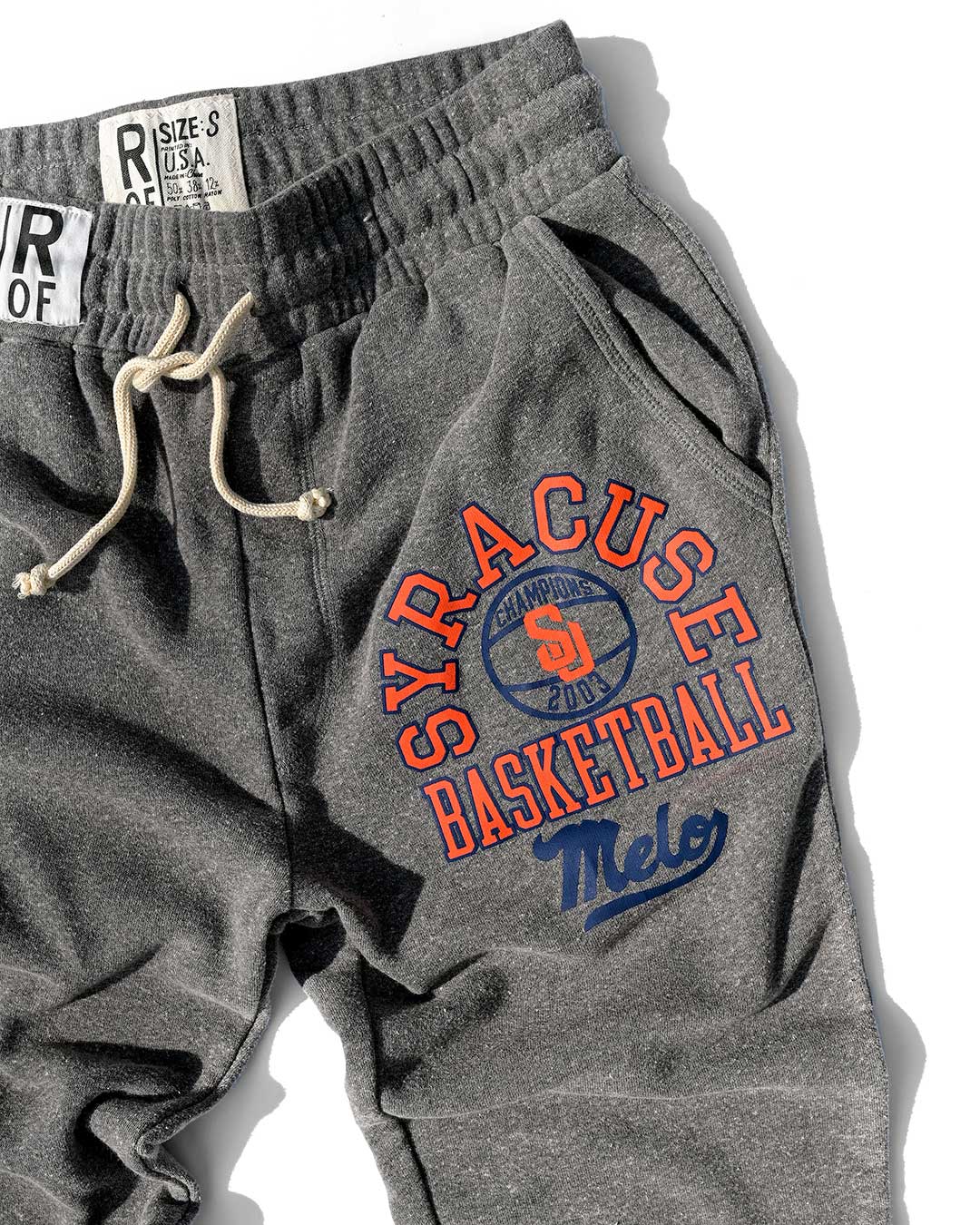 Melo Syracuse Grey Sweatpants - Roots of Fight