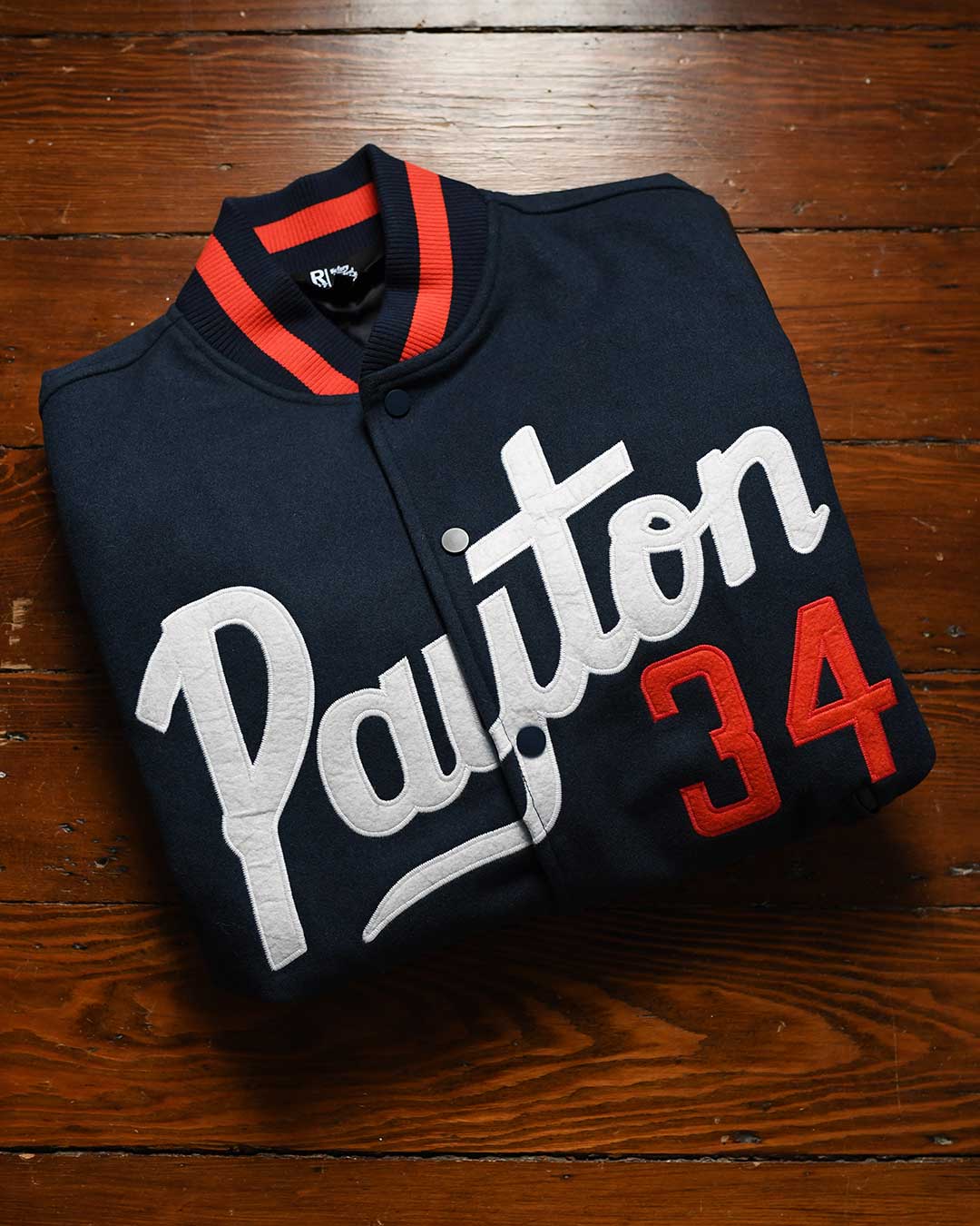 Payton Sweetness #34 Melton Jacket - Roots of Fight