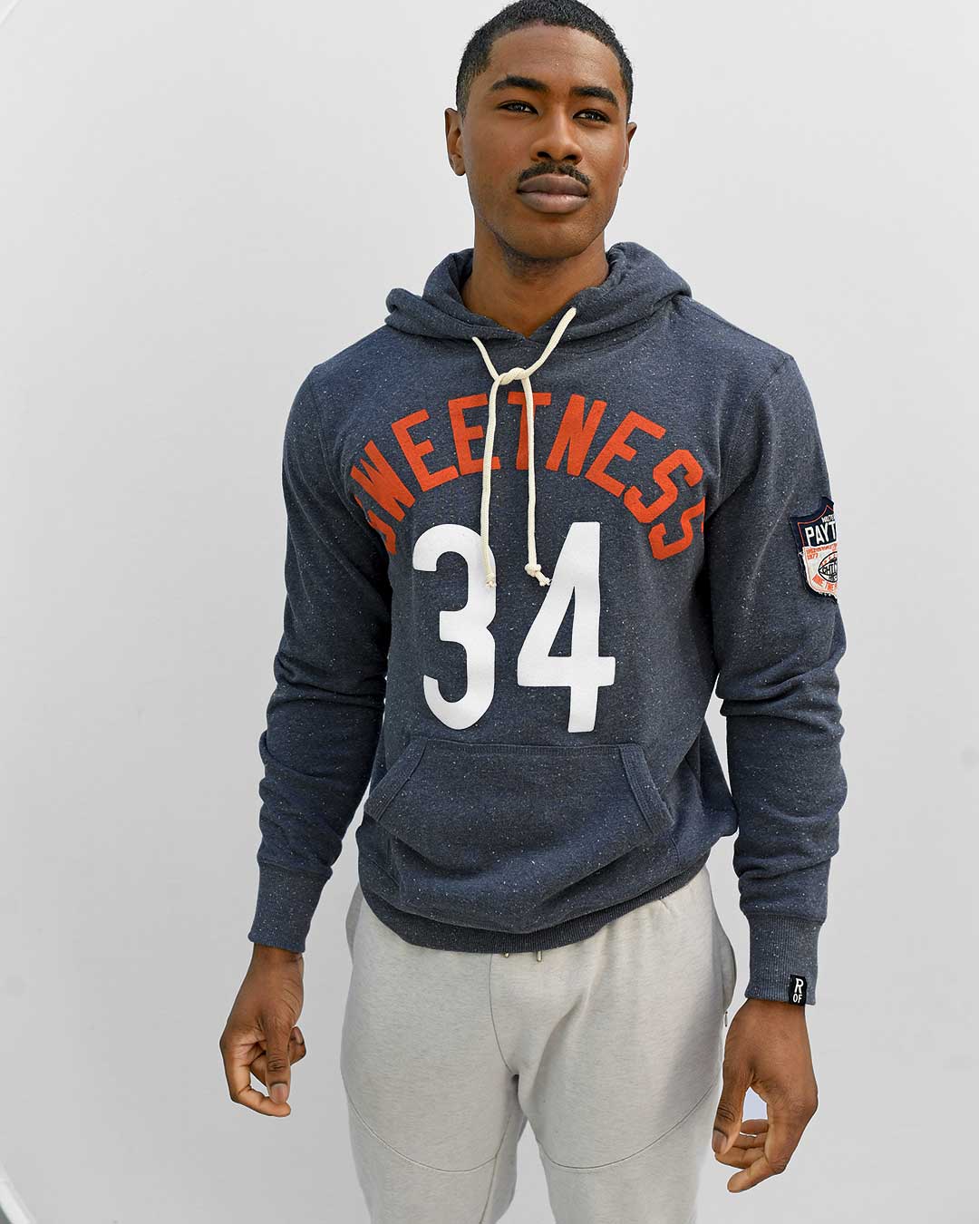 Payton Sweetness #34 Navy PO Hoody - Roots of Fight