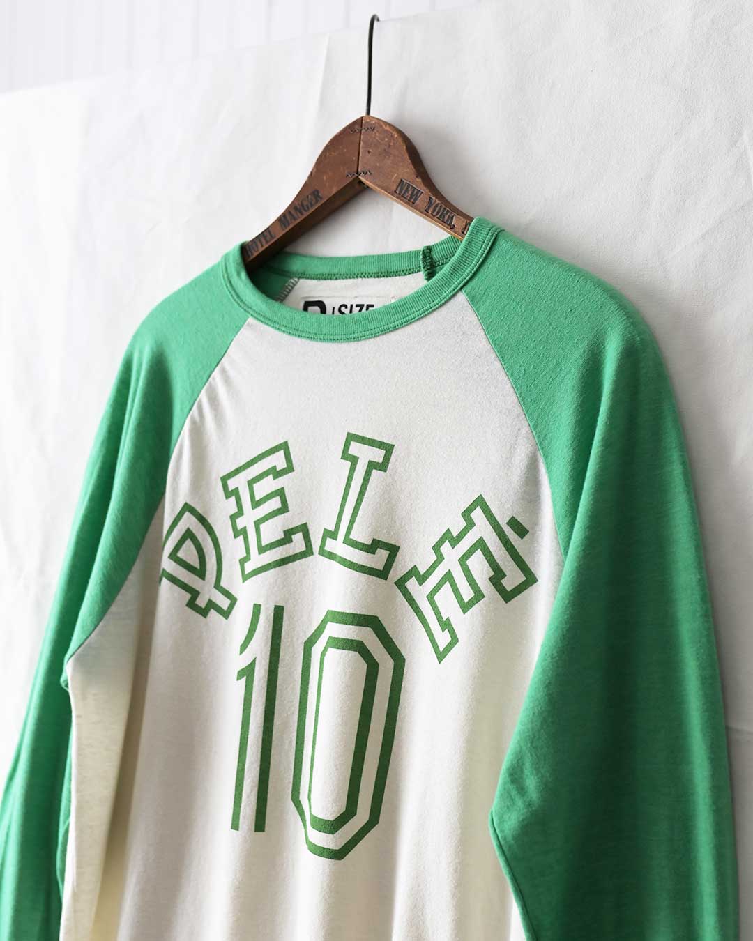 Pelé #10 Green Raglan - Roots of Fight Canada