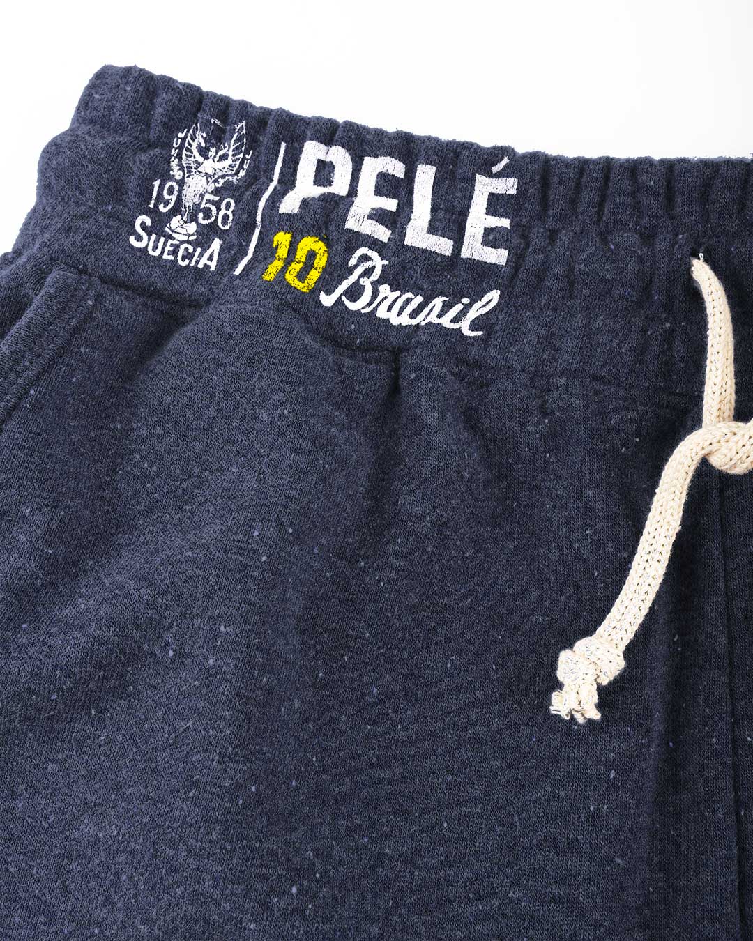 Pelé 1958 Brasil Navy Sweatpants - Roots of Fight