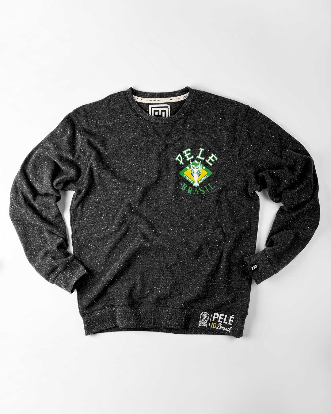 Pelé 1970 Black Sweatshirt - Roots of Fight