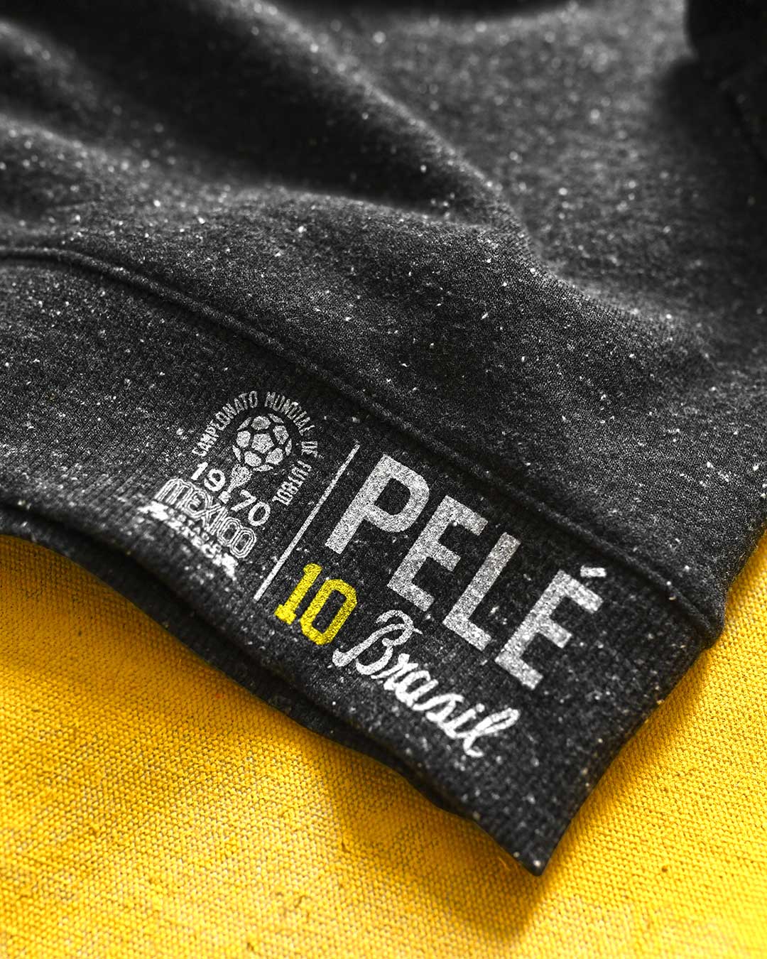 Pelé 1970 Black Sweatshirt - Roots of Fight
