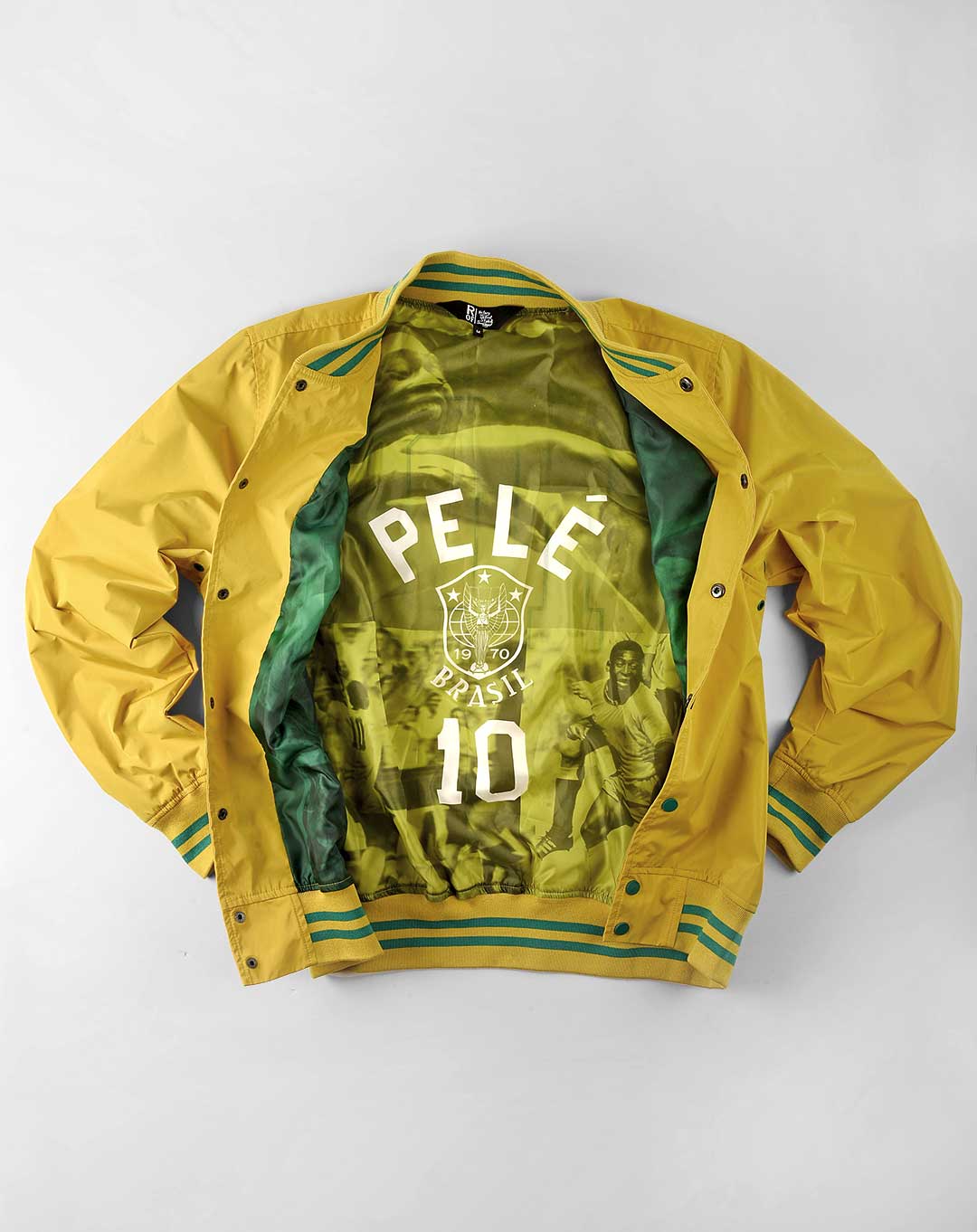 Pelé Brasil # 10 Stadium Jacket Bundle - Roots of Fight