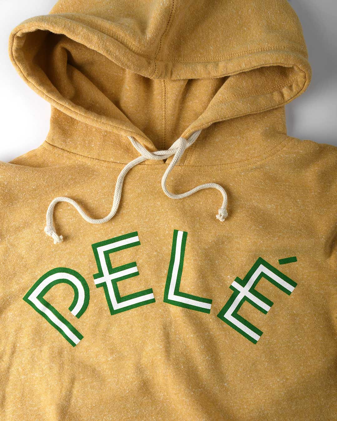 Pelé Brasil #10 Yellow Pullover Hoody - Roots of Fight