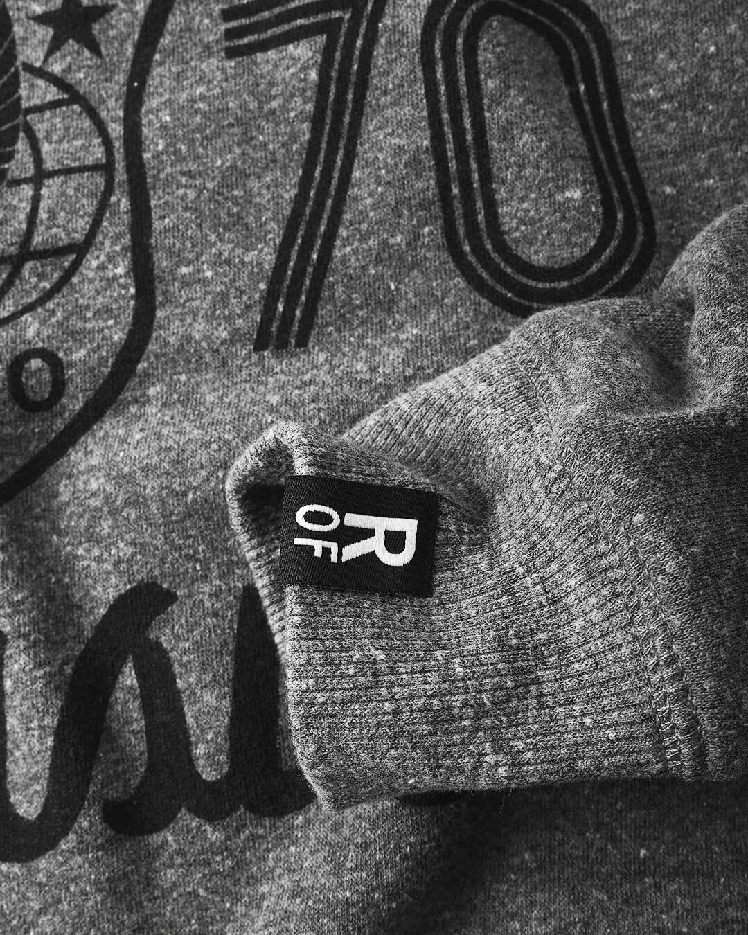 Pelé Brasil Grey Sweatshirt - Roots of Fight
