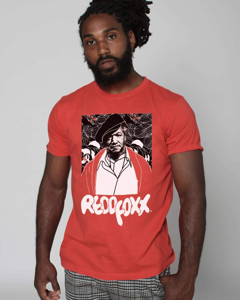 Redd Foxx Vintage Red Cover Photo Tee