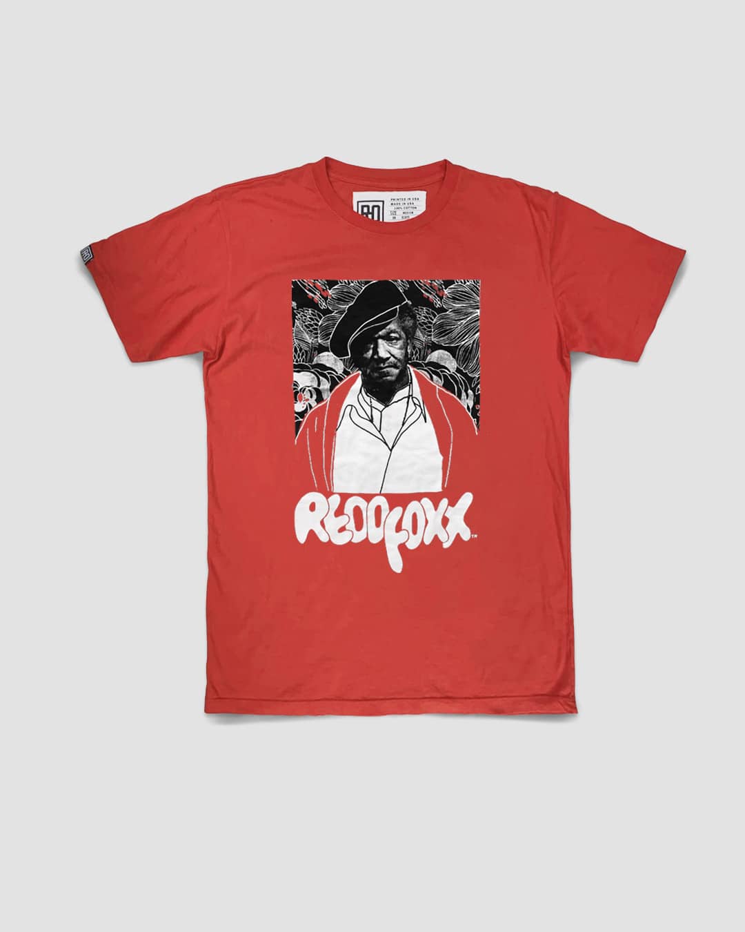 Redd Foxx Vintage Red Cover Photo Tee - Roots of Inc dba Roots of Fight