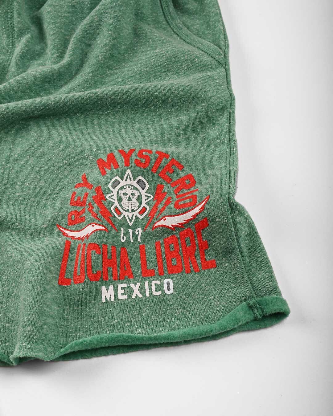 Rey Mysterio 619 Green Shorts - Roots of Fight