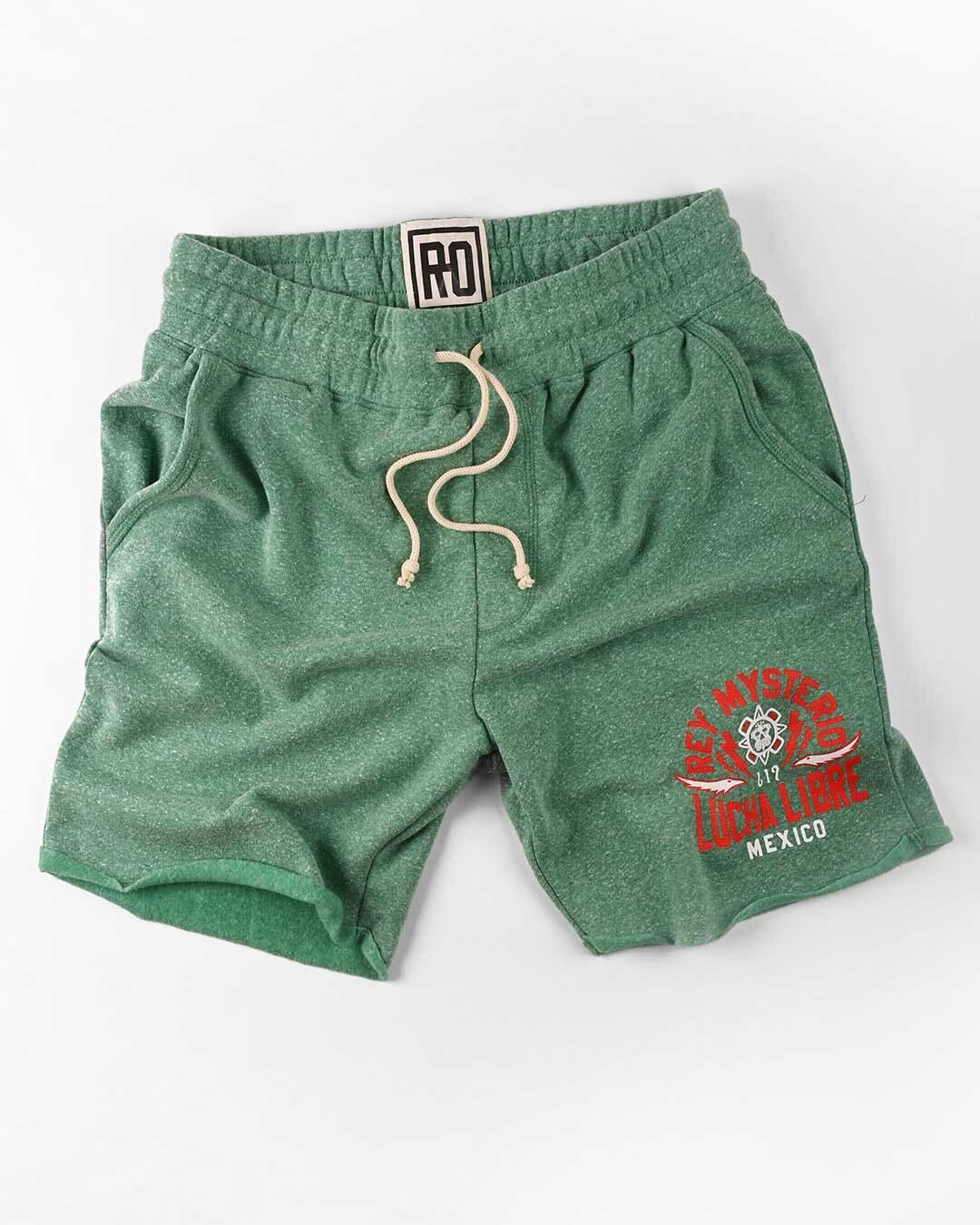 Rey Mysterio 619 Green Shorts - Roots of Fight
