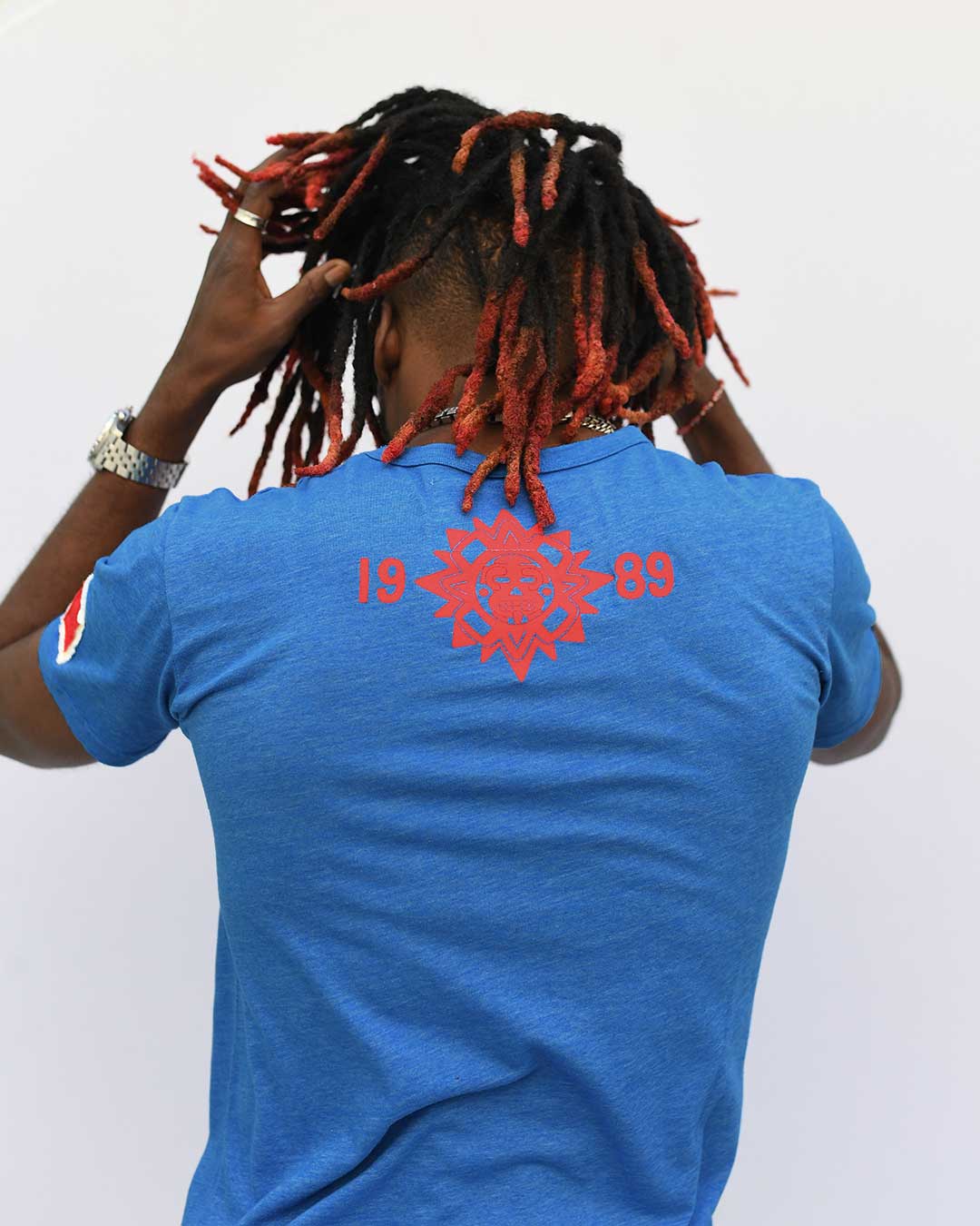 Rey Mysterio Colibri Blue Tee - Roots of Fight