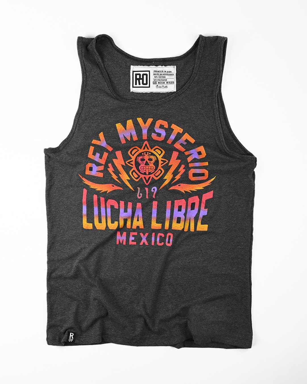 Rey Mysterio Lucha Libre Black Tank - Roots of Fight