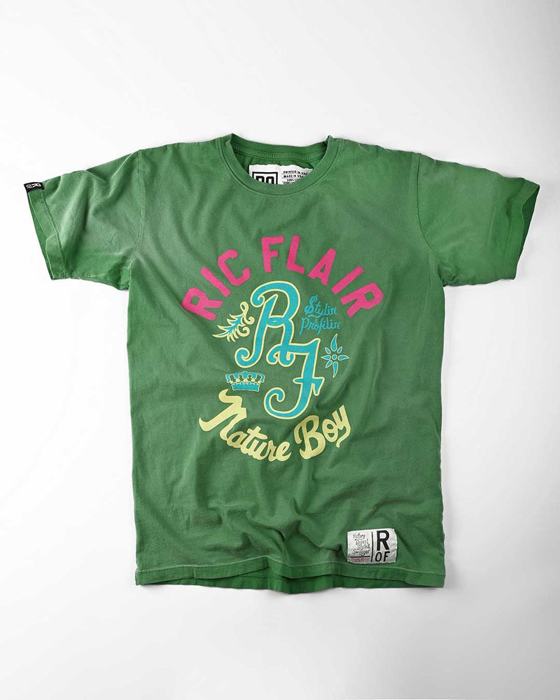 Ric Flair Nature Boy Green Tee