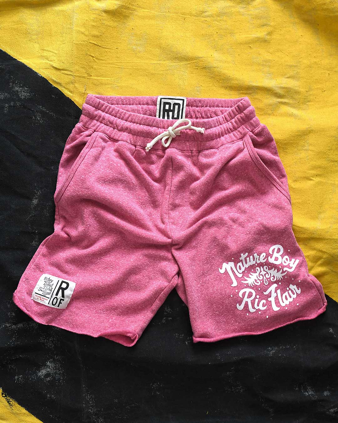 Ric Flair Nature Boy Pink Shorts - Roots of Fight Canada