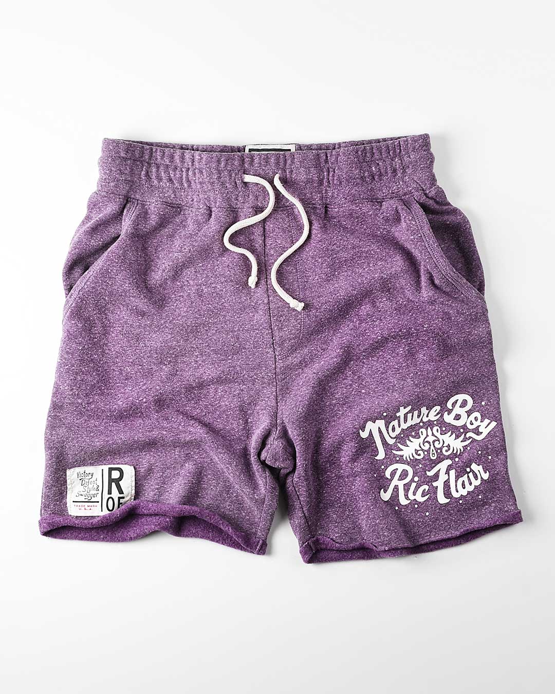Ric Flair Nature Boy Purple Shorts - Roots of Fight
