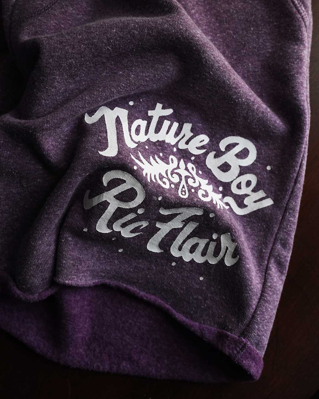 Ric Flair Nature Boy Purple Shorts - Roots of Fight