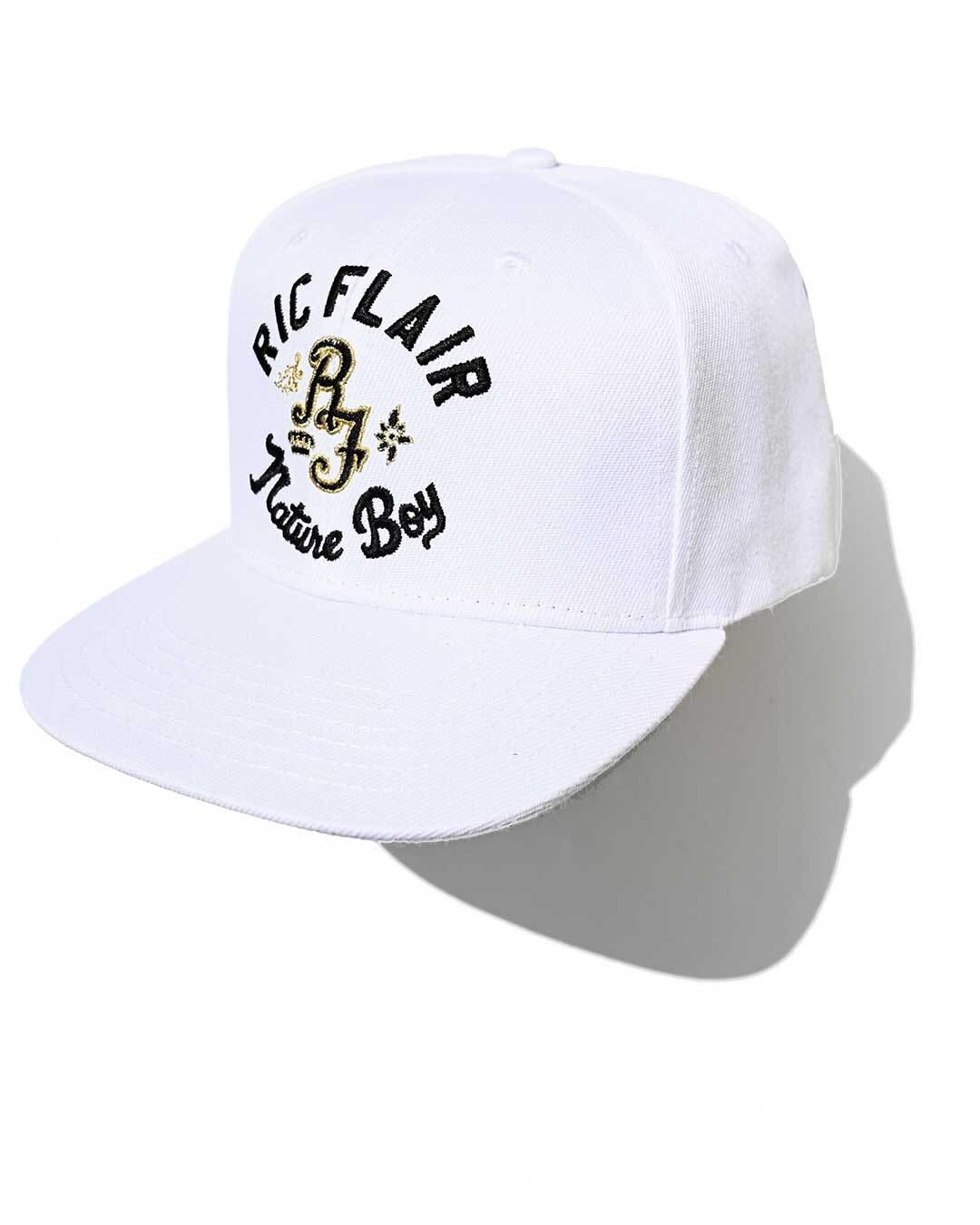 Ric Flair Nature Boy White Snapback Hat - Roots of Fight