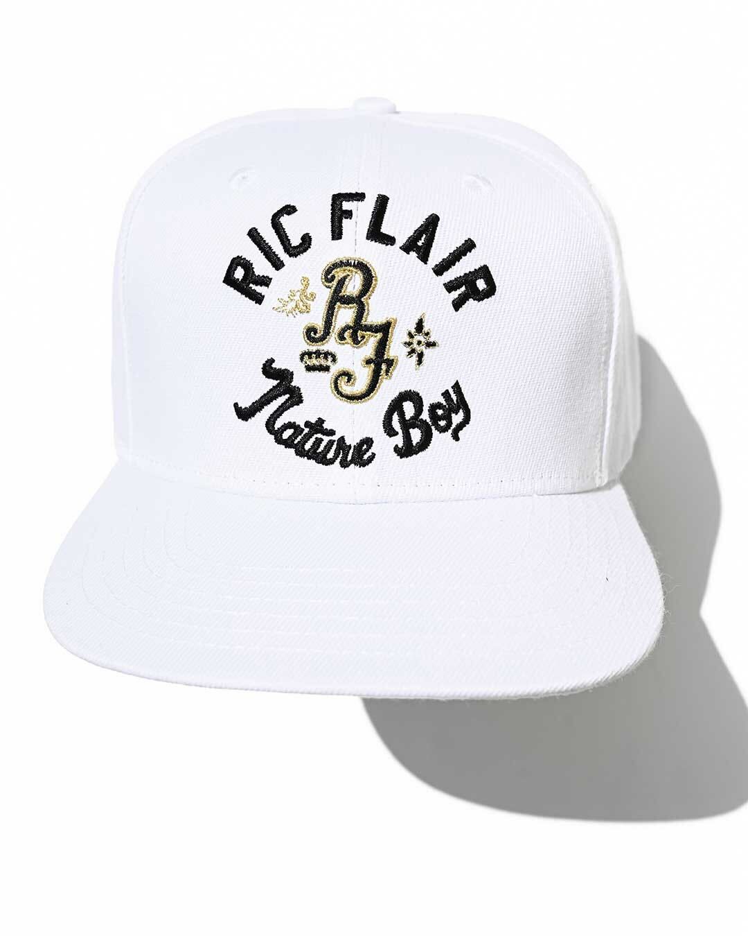 Ric Flair Nature Boy White Snapback Hat - Roots of Fight