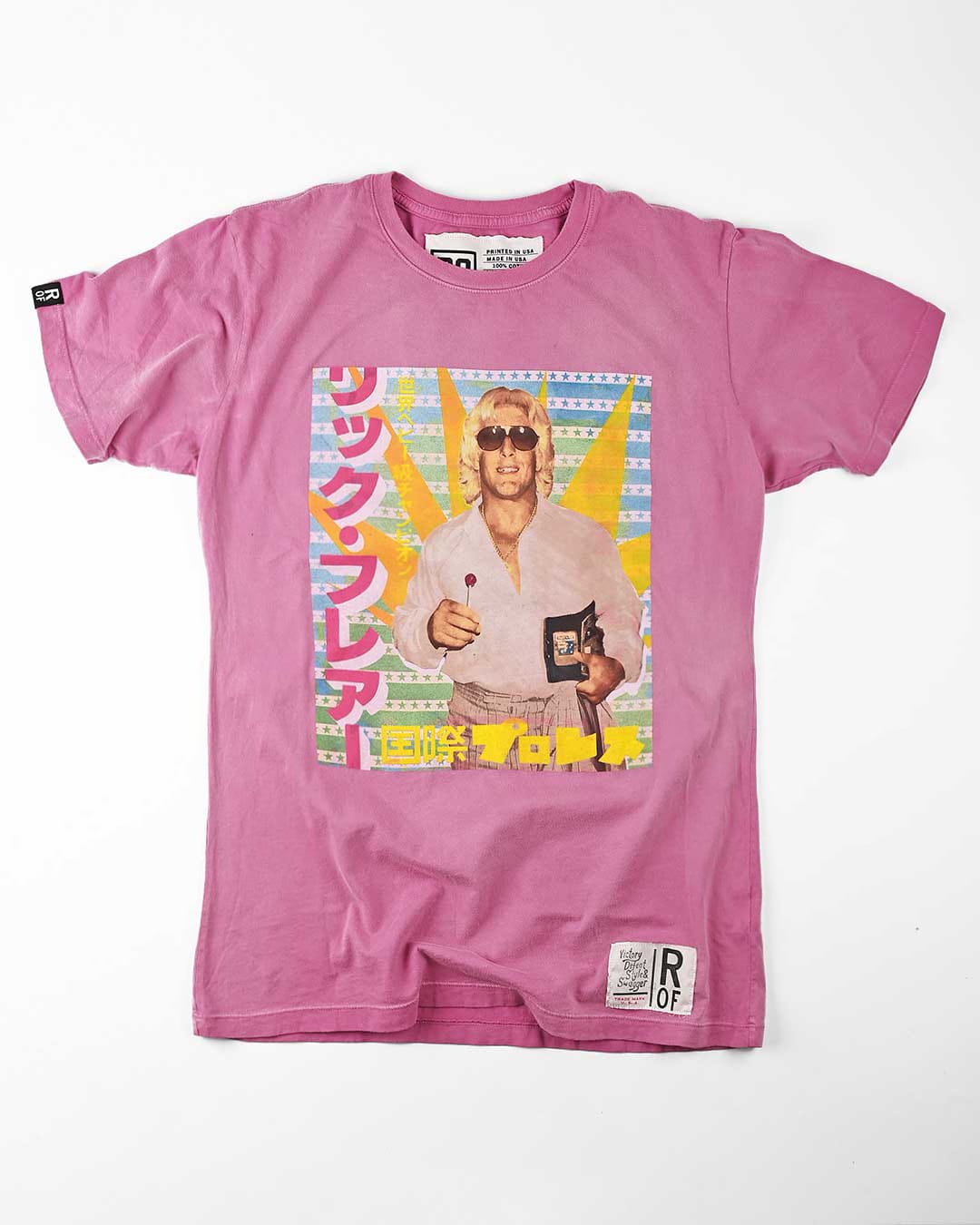 Ric Flair Photo Pink Tee - Roots of Fight