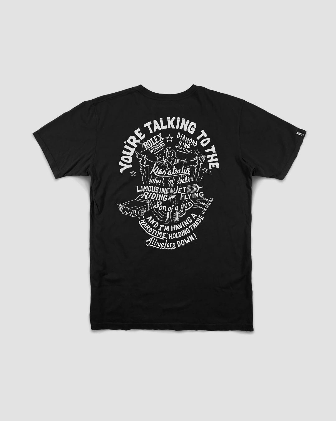 Ric Flair &quot;You&#39;re Talking to The&quot; Black Tee - Roots of Fight