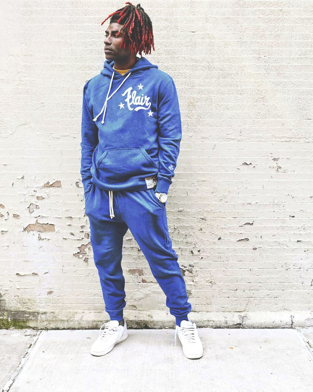 Ric Flair 'You're Talking To The" Blue PO Hoody - Roots of Fight