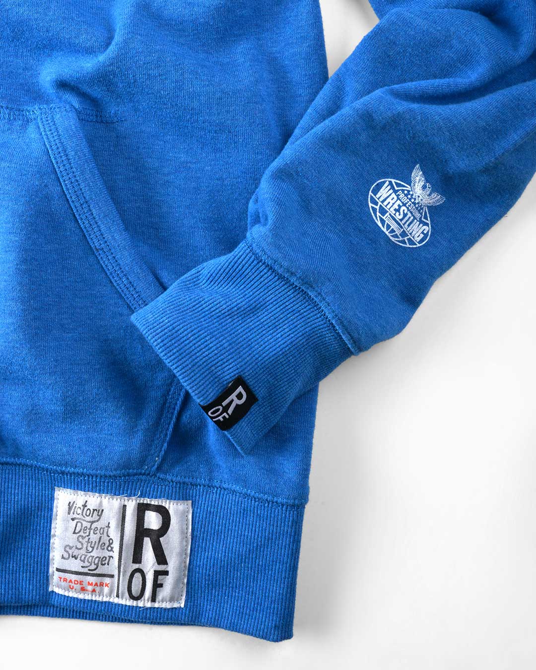 Ric Flair 'You're Talking To The" Blue PO Hoody - Roots of Fight