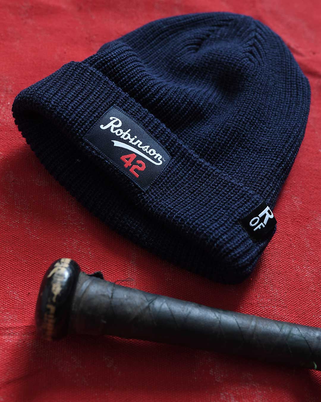 Robinson #42 Navy Beanie - Roots of Fight