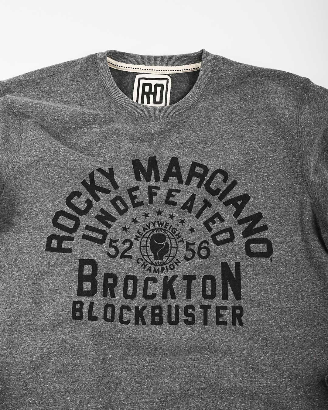 Rocky Marciano Blockbuster Grey Sweatshirt - Roots of Fight Canada